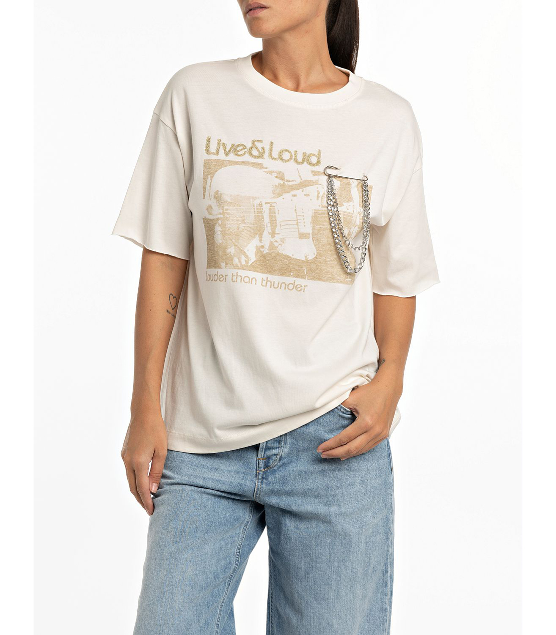 LIVEフェスプリントジャージーTシャツ